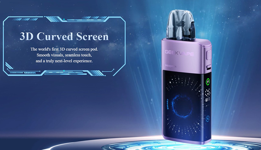 GeekVape Digi Q Vista Kit 3D Curved Screen