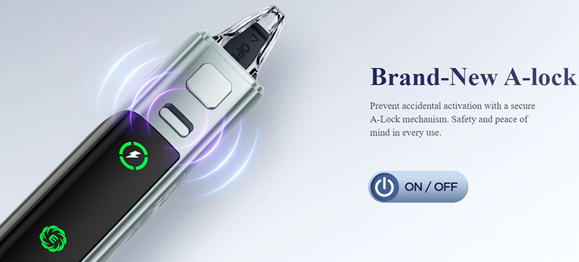 GeekVape Digi Q Vista Kit Lock Mechanism
