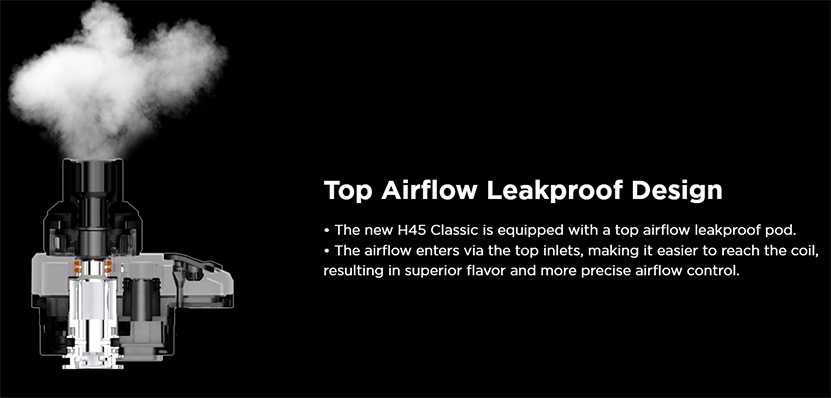 GeekVape H45 Classic Kit Top Airflow Leakproof Design