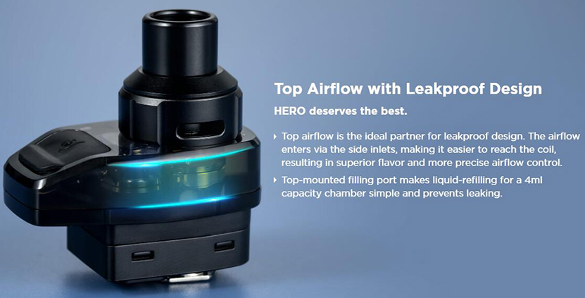 GeekVape H45 Pod Cartridge Top Airflow