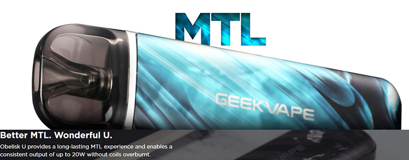 GeekVape Obelisk U Kit MTL Vape