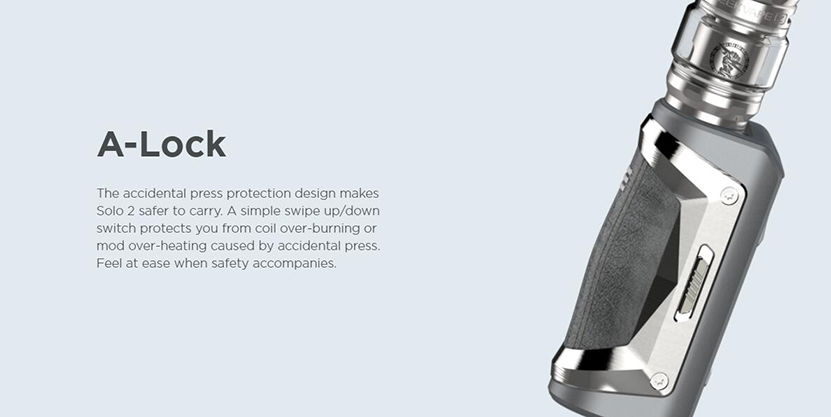 GeekVape S100 Mod A-lock Design