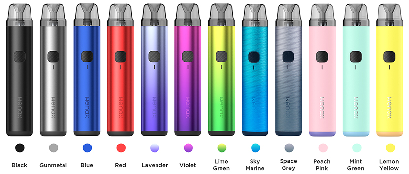 GeekVape Wenax H1 Kit Colors