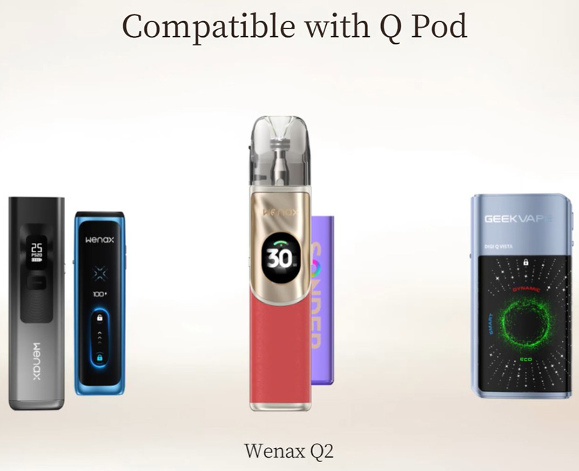 GeekVape Wenax Q2 Kit Compatible with Q Pod