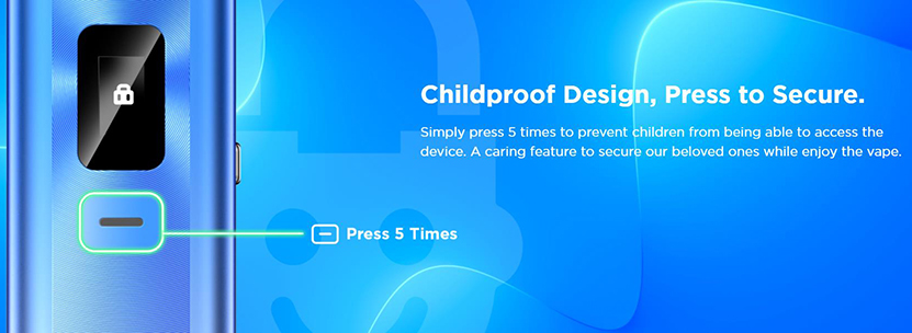 GeekVape Wenax Q Kit Childproof Design