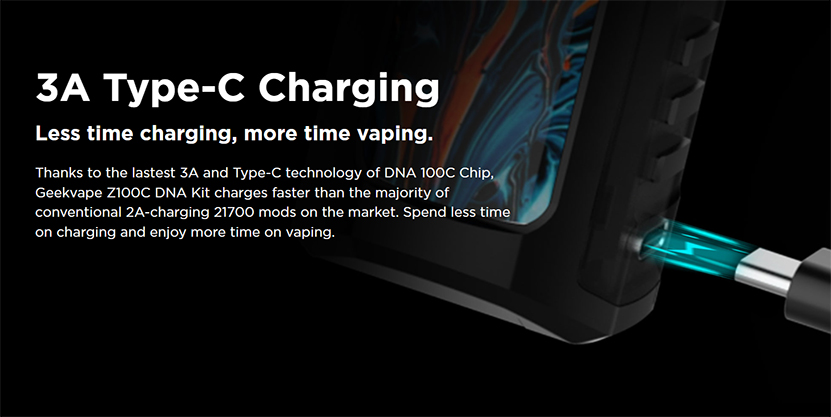 GeekVape Z100C DNA Kit Charging