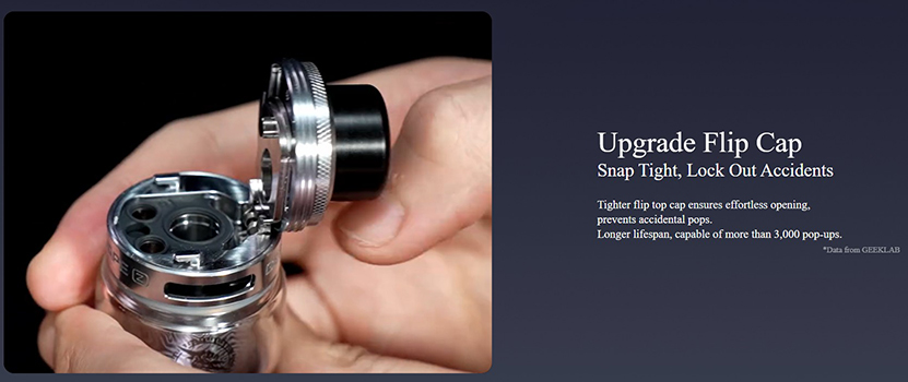 GeekVape Z Fli Tank 2 Upgrade Flip Cap