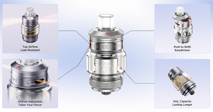 GeekVape Z Nano 3 Tank Atomizer Features