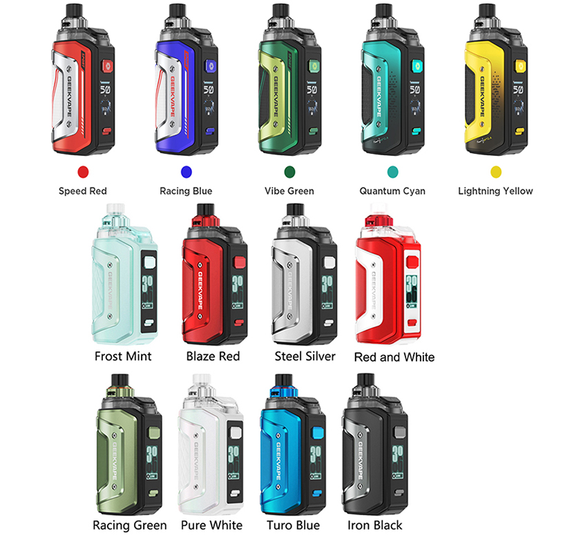 vape versions GeekVape Aegis Hero 5 Kit 2000mAh 50W