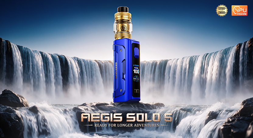 Geekvape Aegis Solo 5 Kit Ready for Longer Adventures