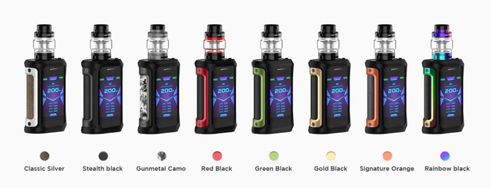 Geekvape Aegis X Kit Colors