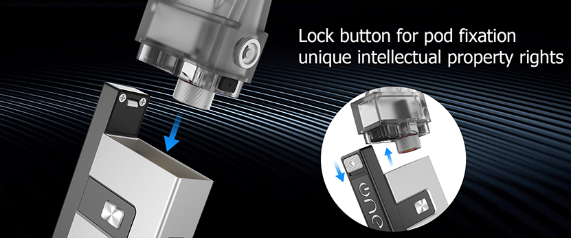 Golden Ratio Pod Kit Lock Button