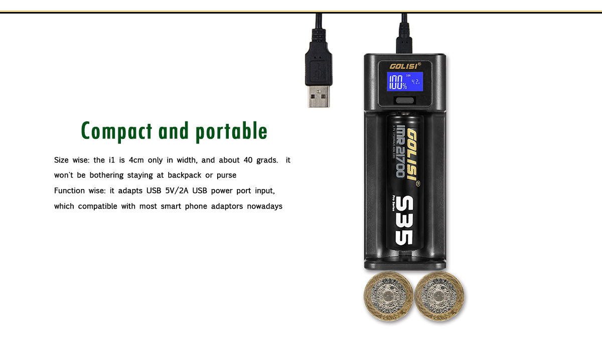 Golisi I1 Charger Features 2