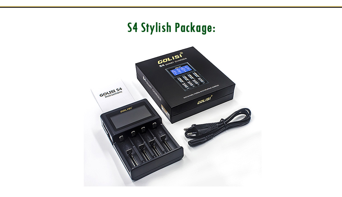 Golisi S4 Charger Package