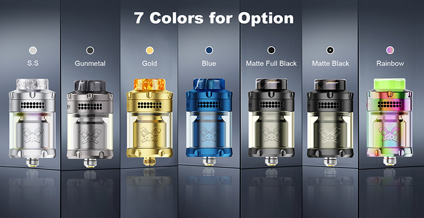 Hellvape Dead Rabbit 3 RTA 2024 Edition Color Options