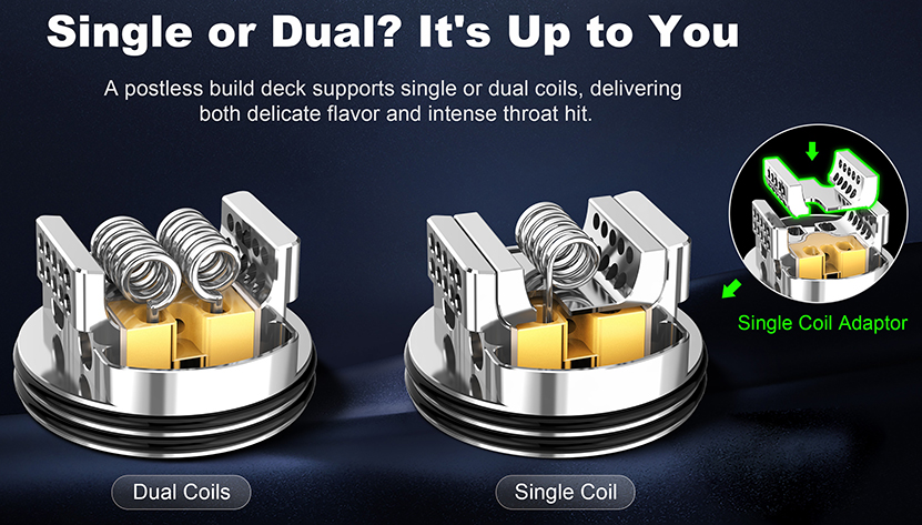 Hellvape Dead Rabbit 4 RDA Supports Dual Coils