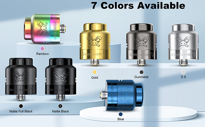 Hellvape Dead Rabbit 4 RDA Colors Available