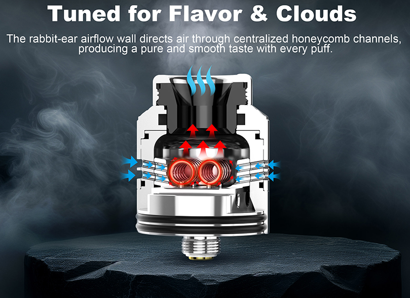 Hellvape Dead Rabbit 4 RDA Pure and Smooth Taste