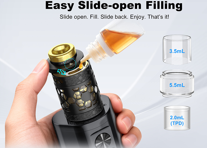 Hellvape Dead Rabbit 4 RTA Pro Easy Slide-open Filling