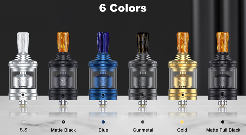 Hellvape Dead Rabbit MTL RTA Colors Options