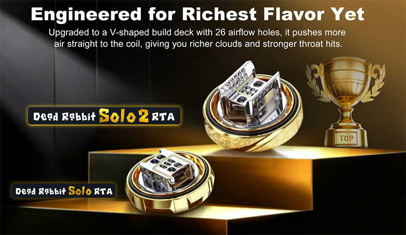 Hellvape Dead Rabbit Solo 2 RTA Airflow System