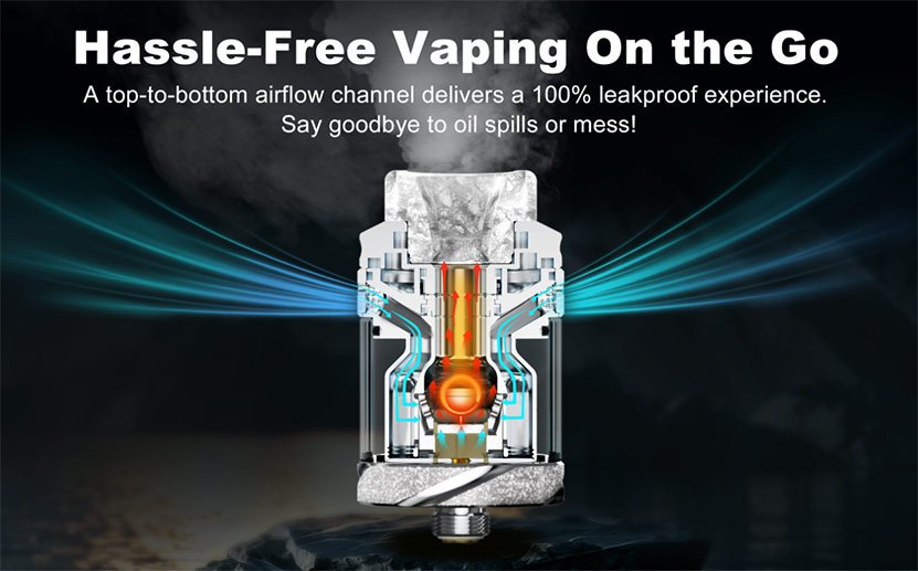 Hellvape Dead Rabbit Solo 2 RTA Top to Bottom Airflow