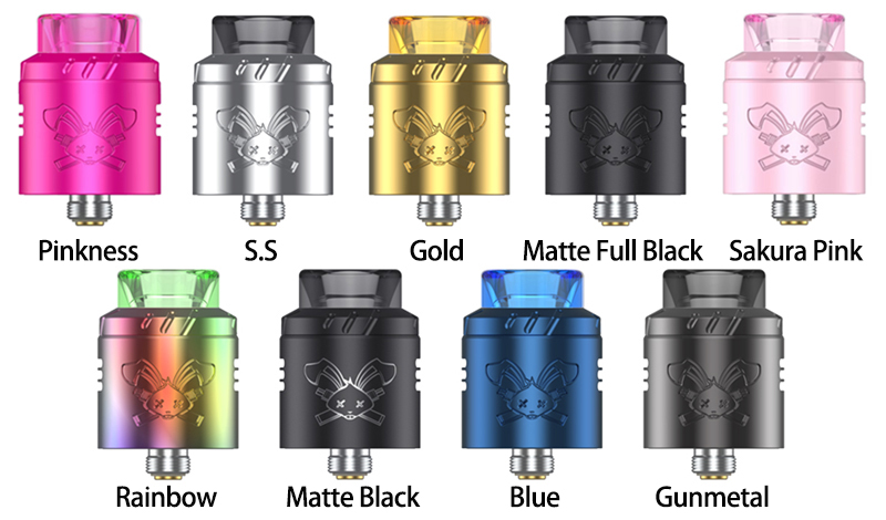 Hellvape Dead Rabbit Solo RDA Colors