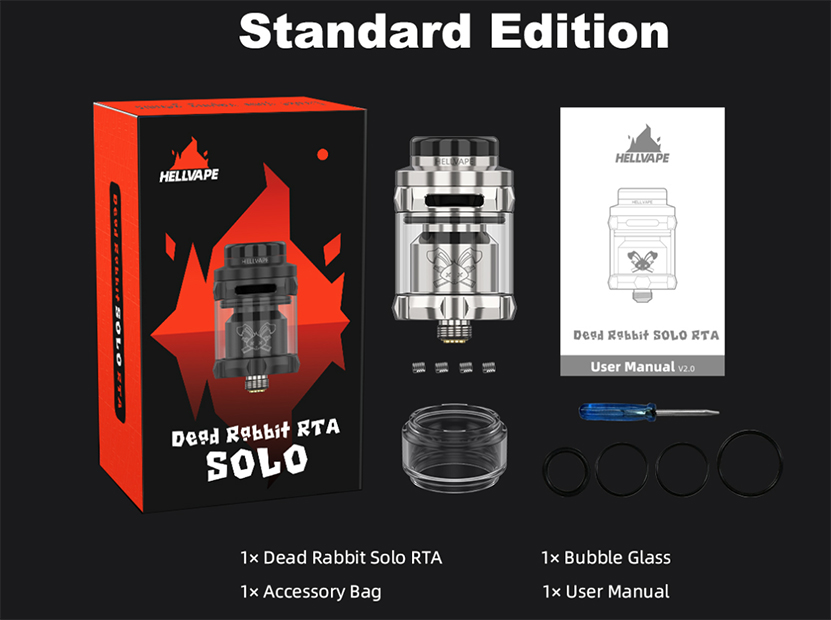 Hellvape Dead Rabbit Solo RTA Package