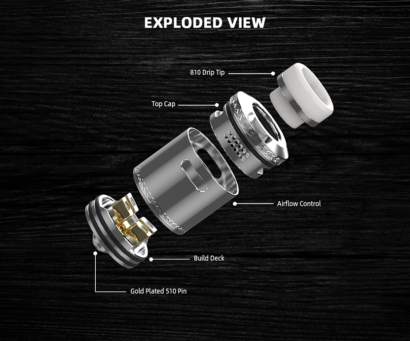 Hellvape Dead Rabbit V2 RDA Structure