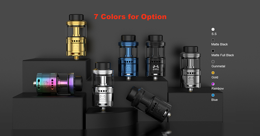 Hellvape Fat Rabbit Solo RTA Full Color