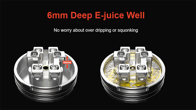 Hellvape SERI RDA 6mm Deep Juice Well