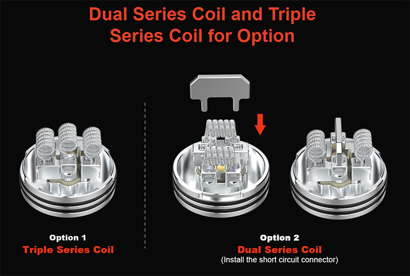 Hellvape SERI RDA Dual Or Triple Series Coil