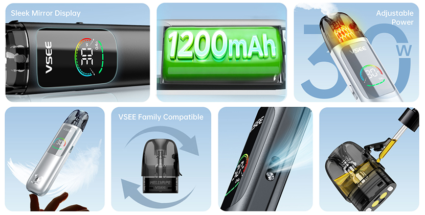 Hellvape Vsee Neo Kit Features