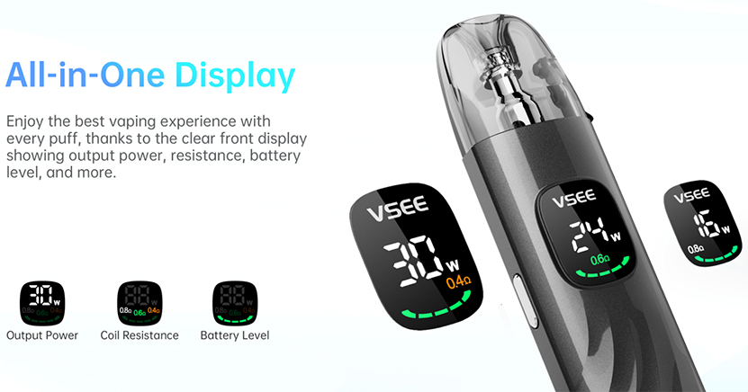 Hellvape Vsee One Kit Display