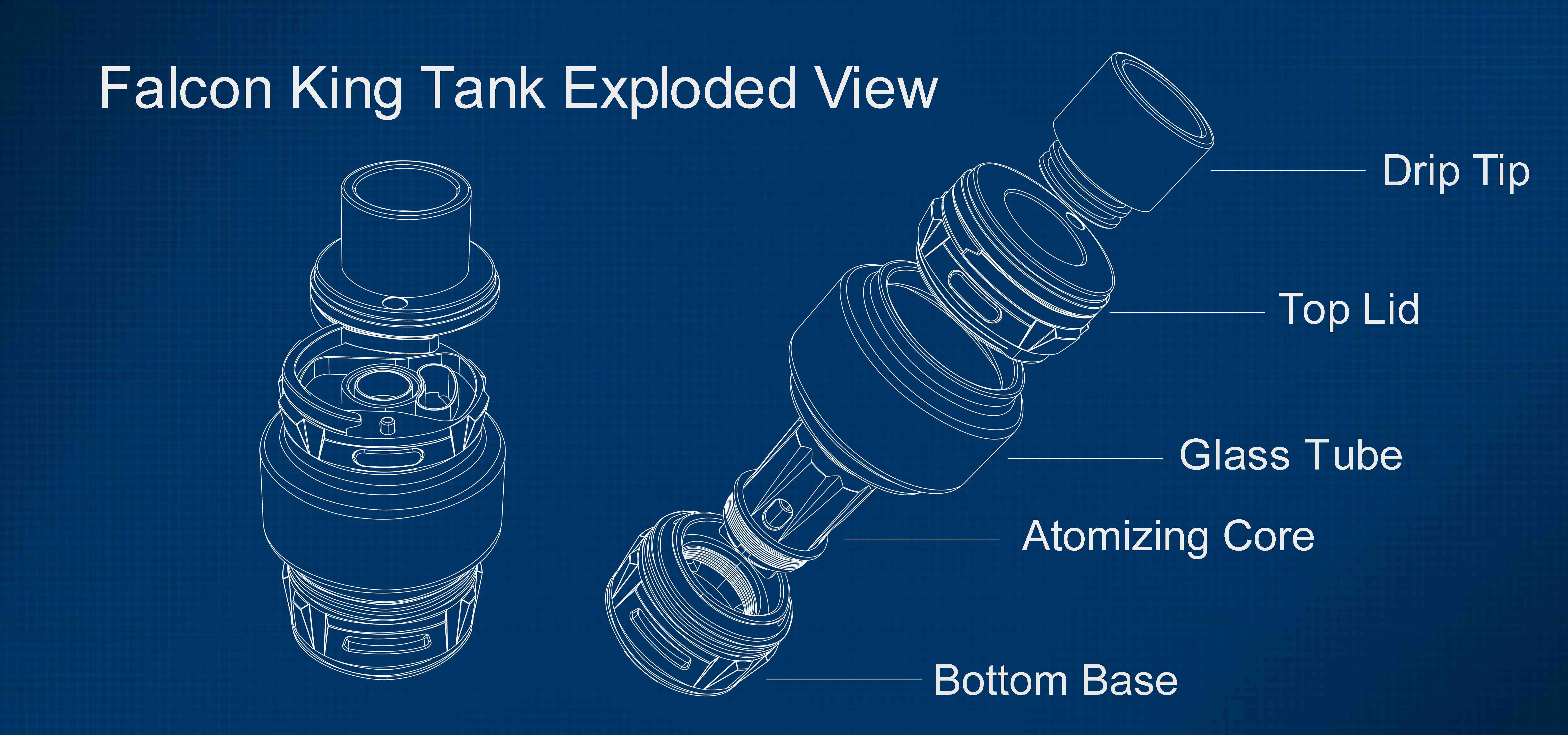 Horizon Falcon King Sub Ohm Tank Features 5