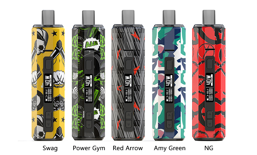 Hugo Vapor Boxer AIO Kit Colors