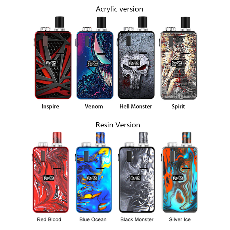 Hugo Vapor Kylin 30W Pod Mod Kit Colors