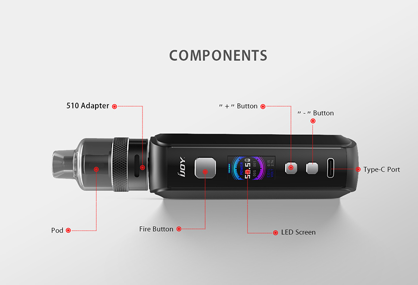 IJOY Captain Link Box Mod Feature 3