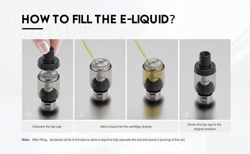 IJOY PikGo Pod Cartridge Filling Type