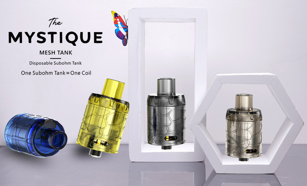 Mystique Mesh Disposable Subohm Tank Features 01