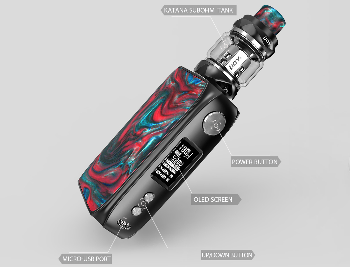 IJOY Shogun Univ Kit Features 3