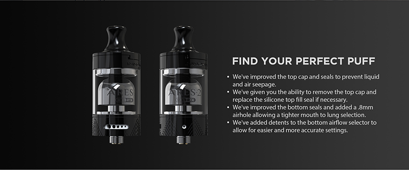 Innokin Ares 2 D24 RTA Atomizer Feature 1