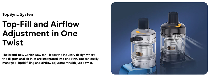 Innokin Coolfire Z80 Nex Kit Topsync System