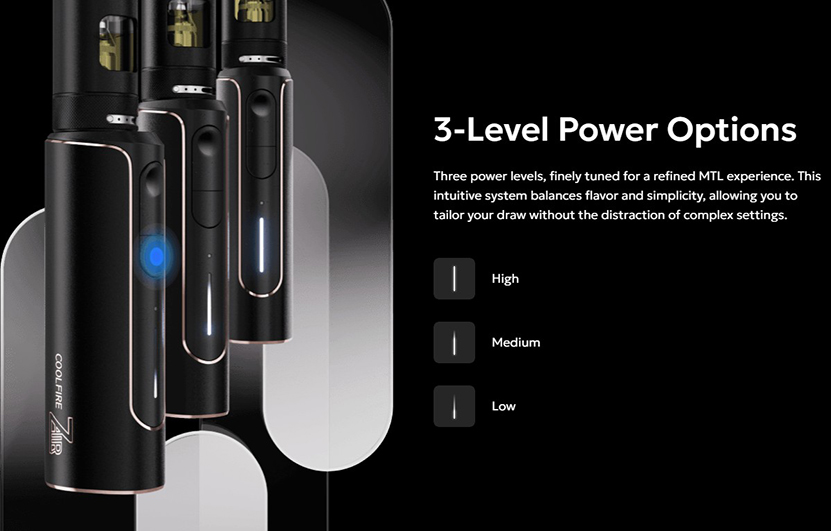 Innokin Coolfire Z Air Kit 3-Level Power Options