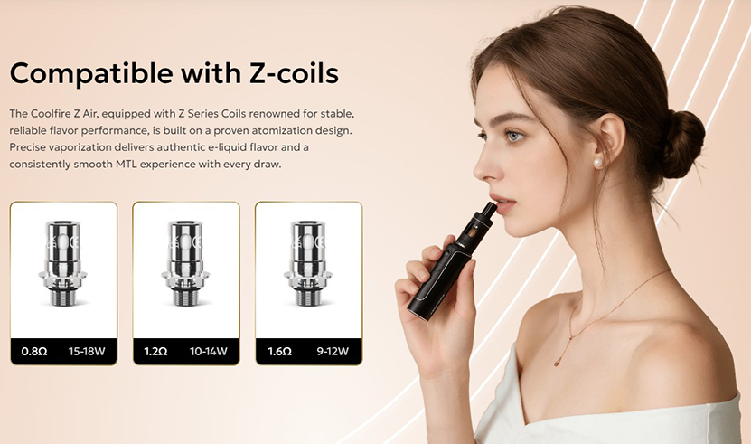 Innokin Coolfire Z Air Kit Compatible with Z Coils