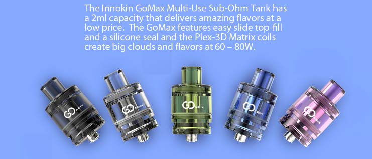 Innokin Go Max Disposable Tank Features