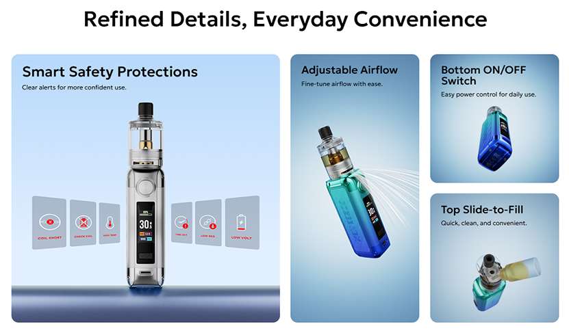 Innokin Gozee Nex Kit Smart Safety Protection