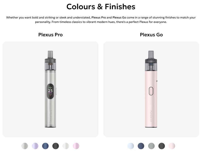 Innokin Plexus GO Kit Finish