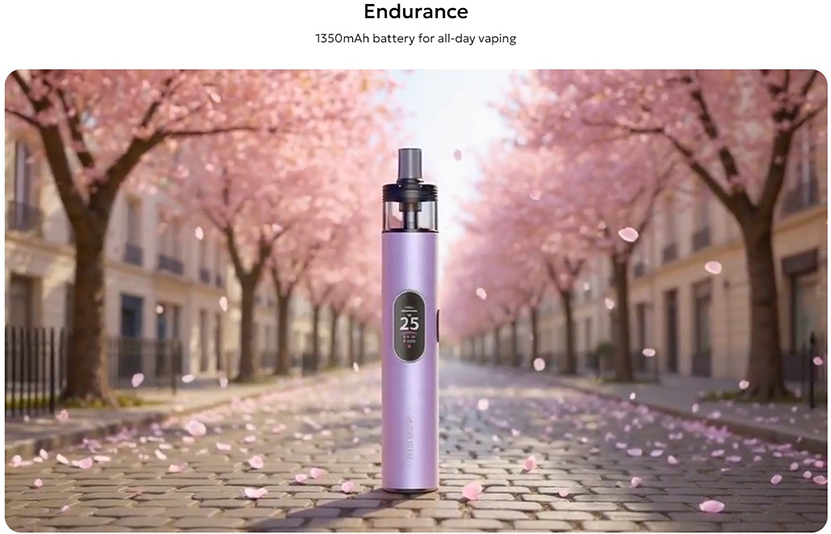 Innokin Plexus Pro Pod Kit Battery Capacity