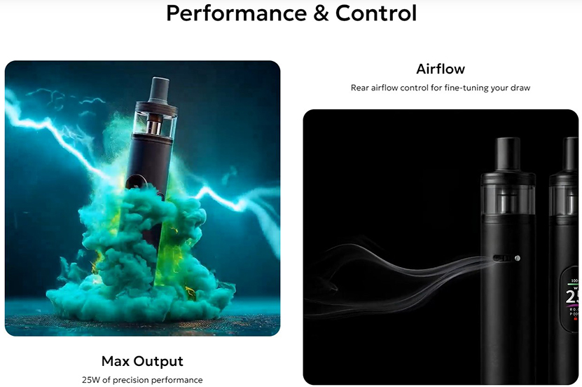 Innokin Plexus Pro Pod Kit Airflow Control